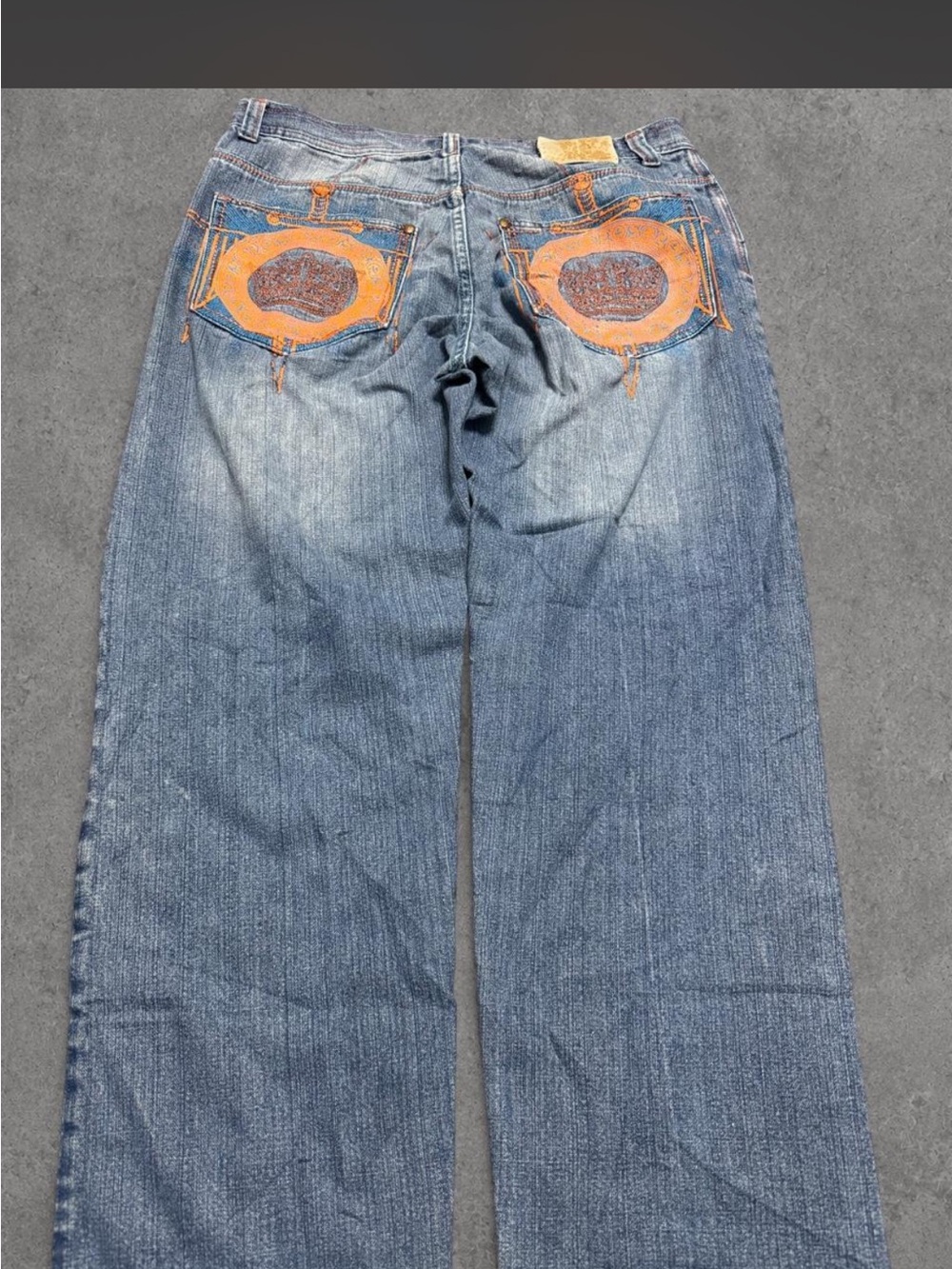Y2K Baggy Jinzu Embroidered jeans